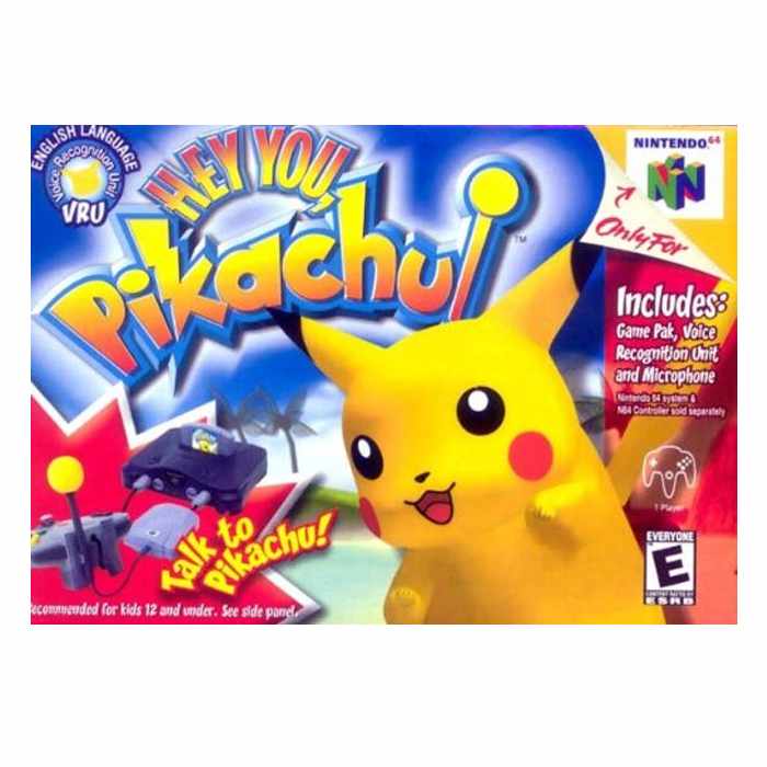 Hey You, Pikachu! - Nintendo 64